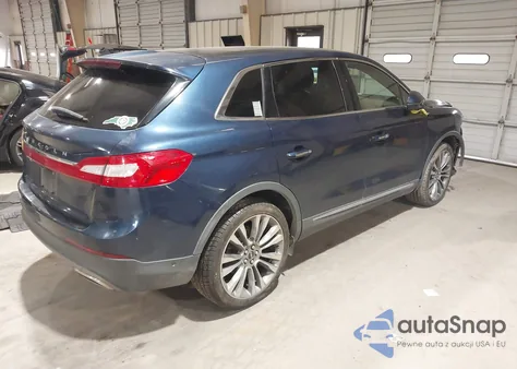 2017 Lincoln Mkx Reserve z USA, uszkodzony, nr VIN 2LMPJ6LR7HBL21715